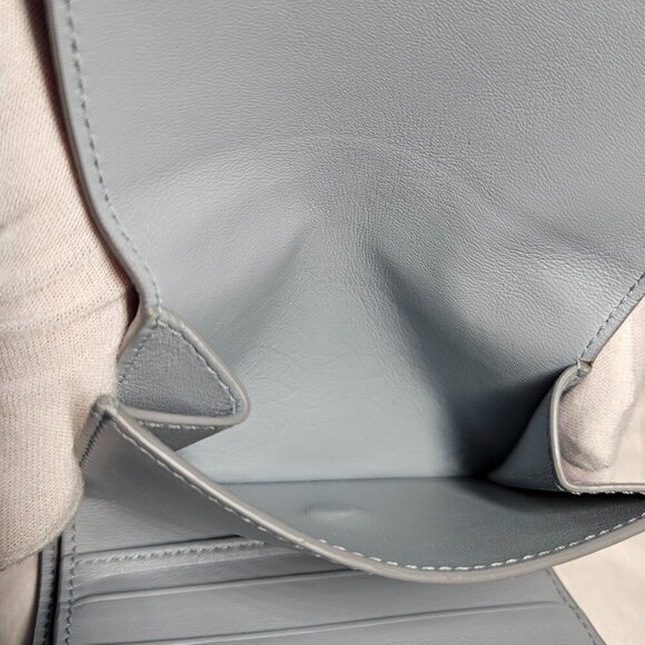 Céline Grey Calfskin Small Folded Wallet - Picture 9 of 17